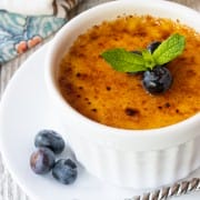 Blueberry Crème Brûlée