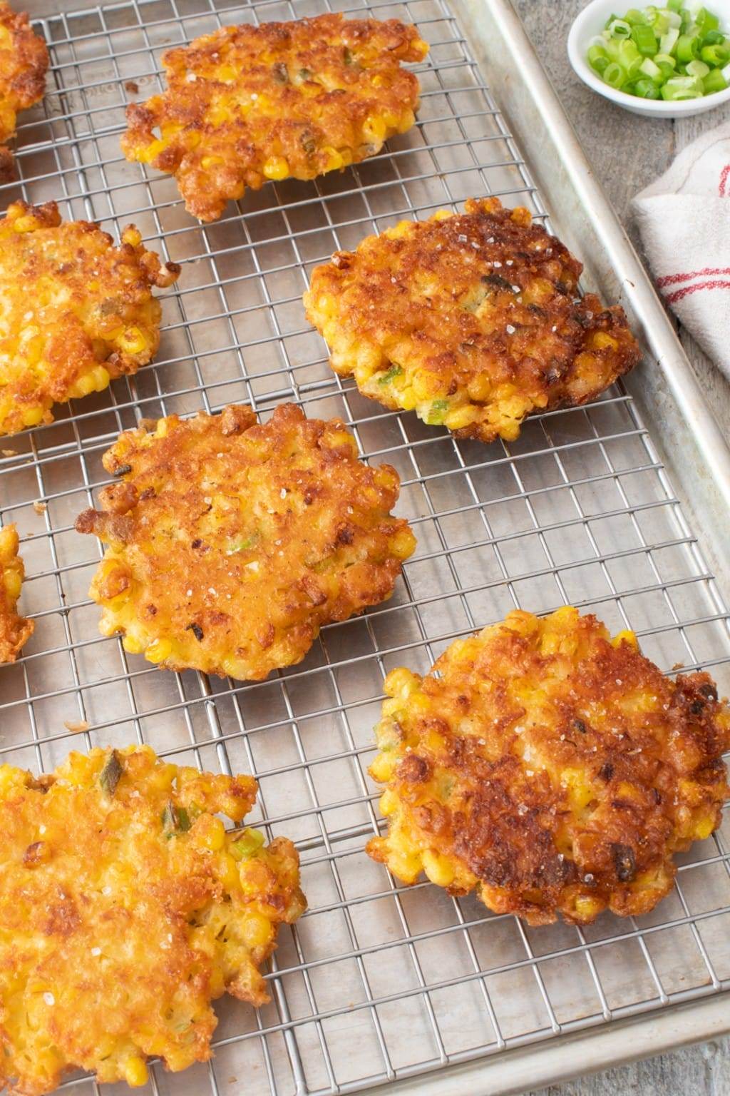 Corn Fritters For the Love of Cooking