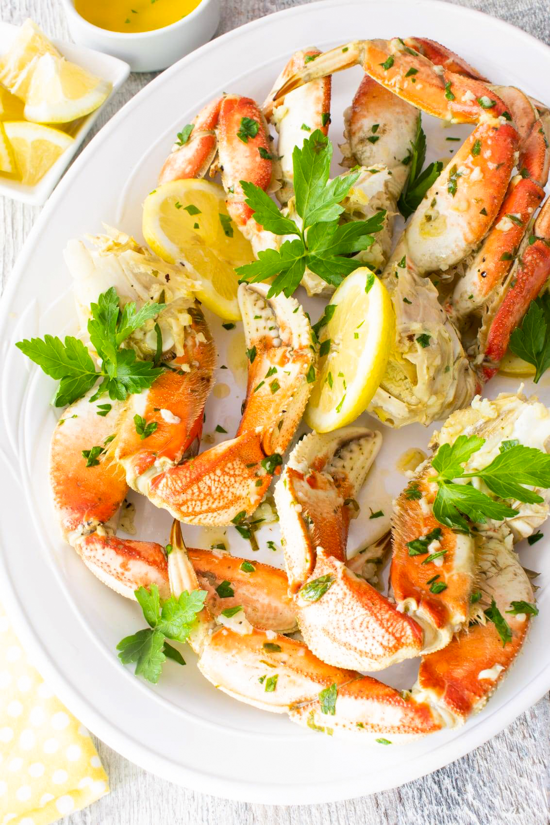 Garlic Butter Crab Legs