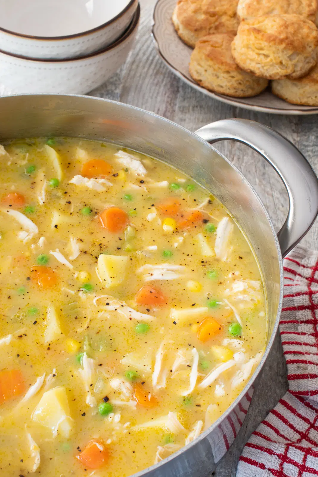 Chicken Pot Pie Soup