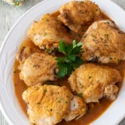 Poulet au Vinaigre (Chicken with Vinegar)