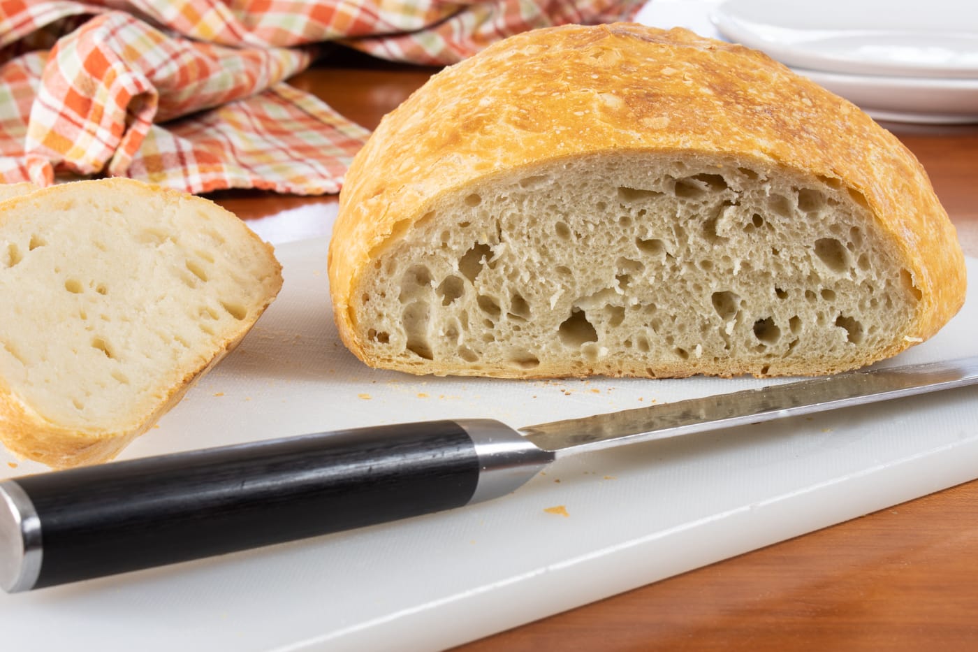 No-Knead Rustic Bread
