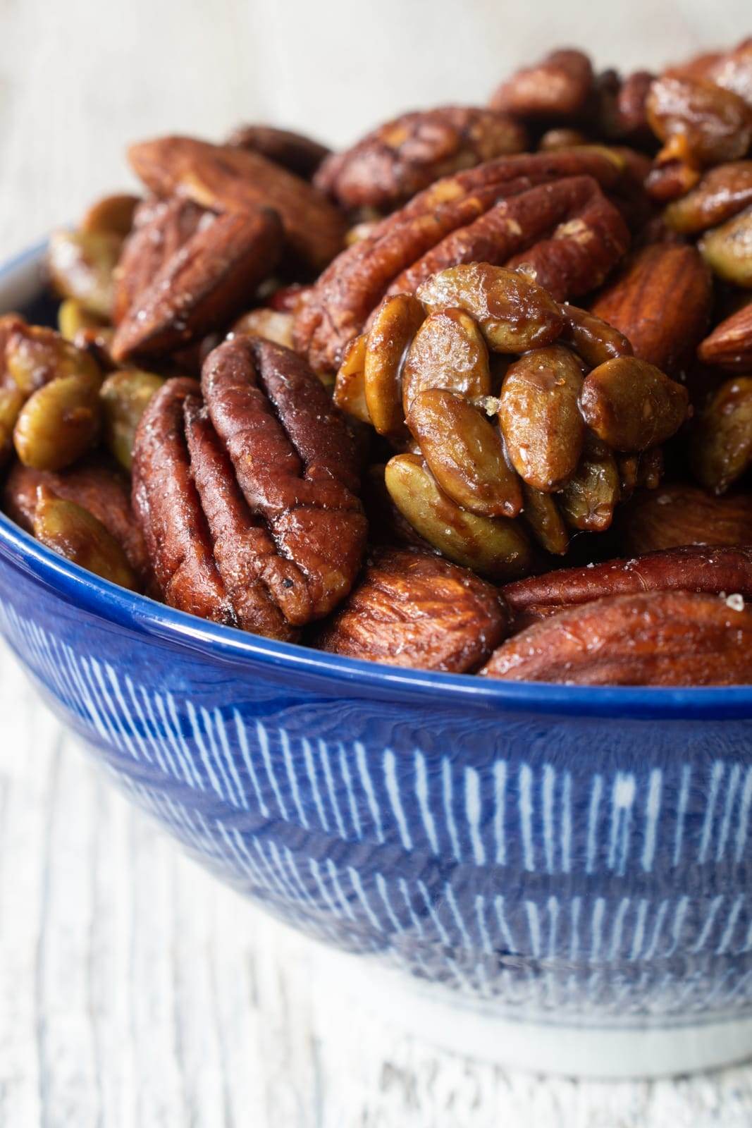 Sweet and Spicy Roasted Party Nuts