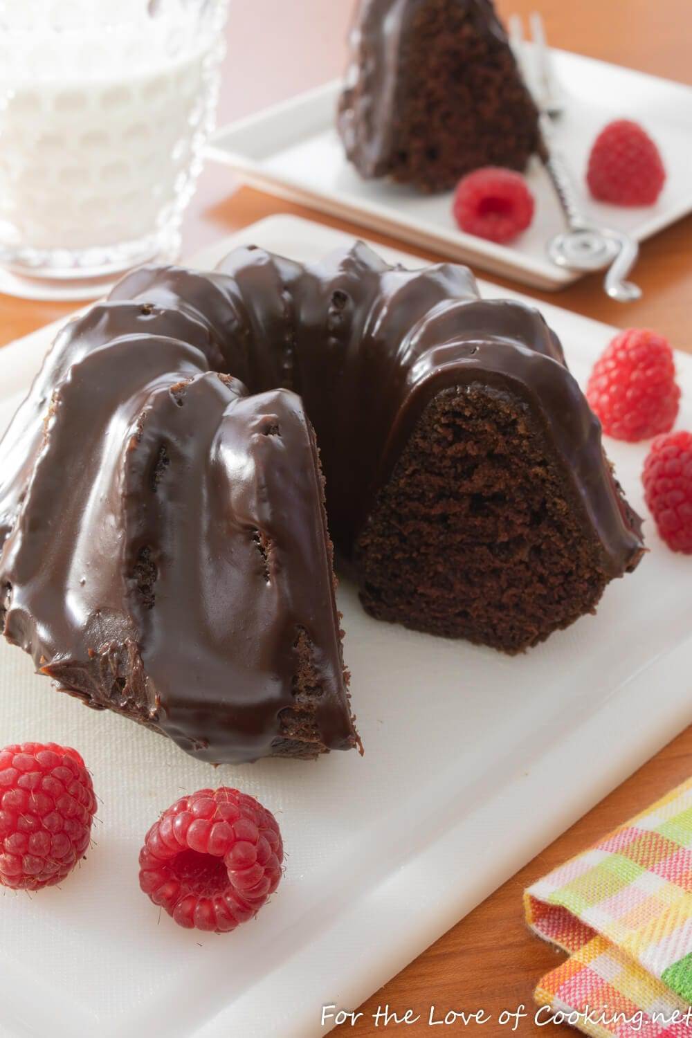 Chocolate Sour Cream Bundt Cake