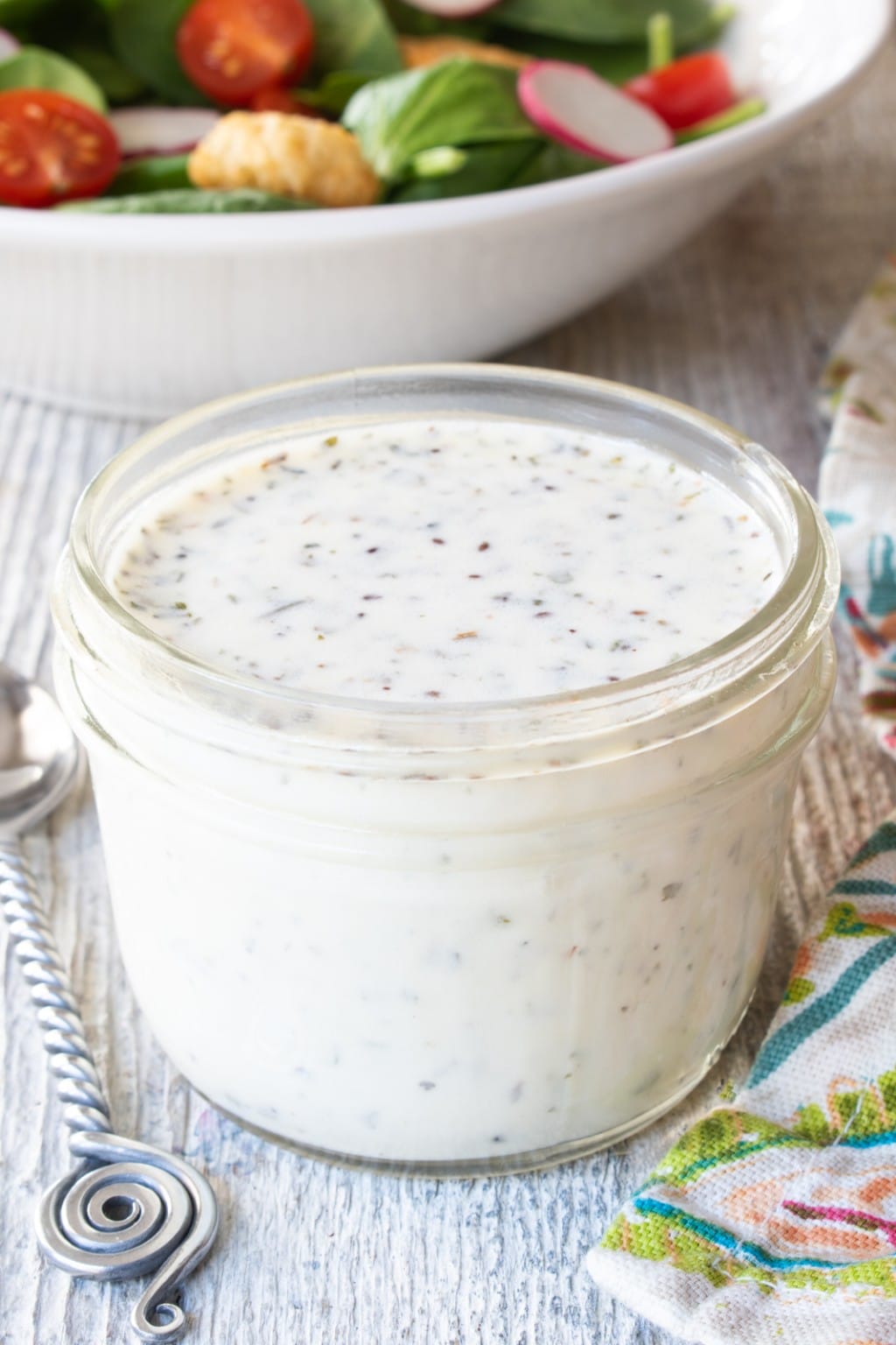 Creamy Italian Dressing | For the Love of Cooking