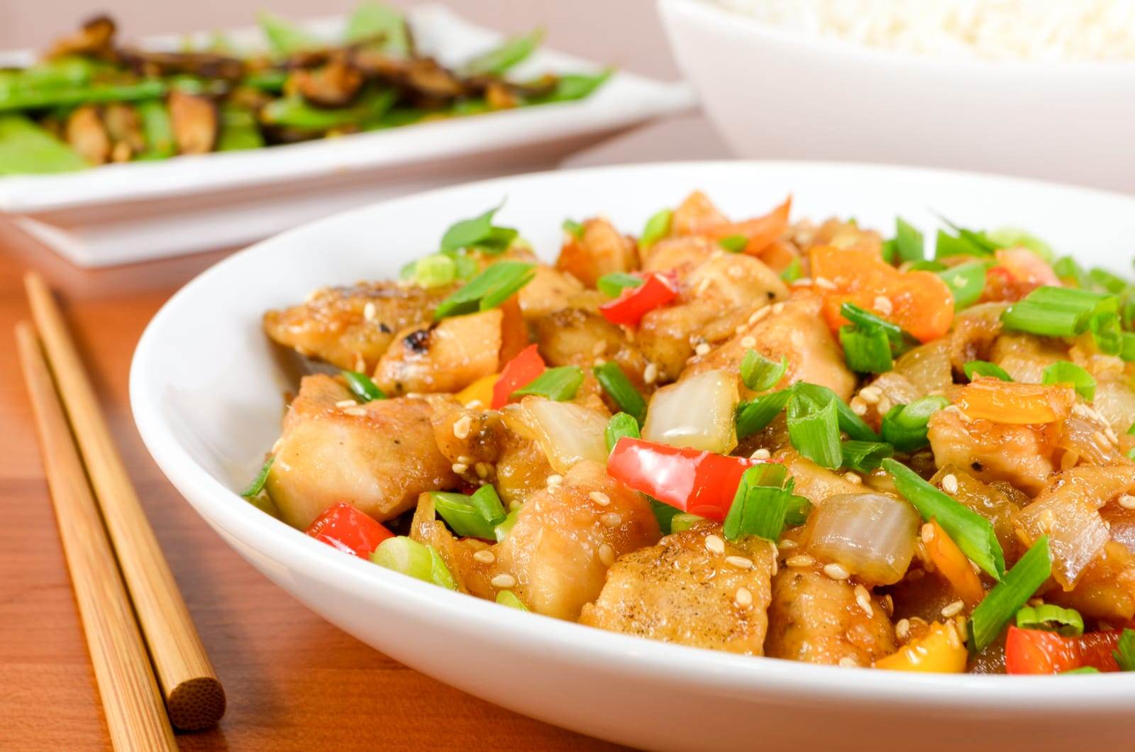 Healthy Sesame Chicken