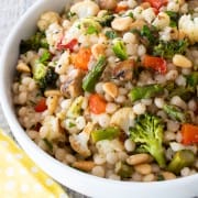 Pearl Couscous with Roasted Vegetables