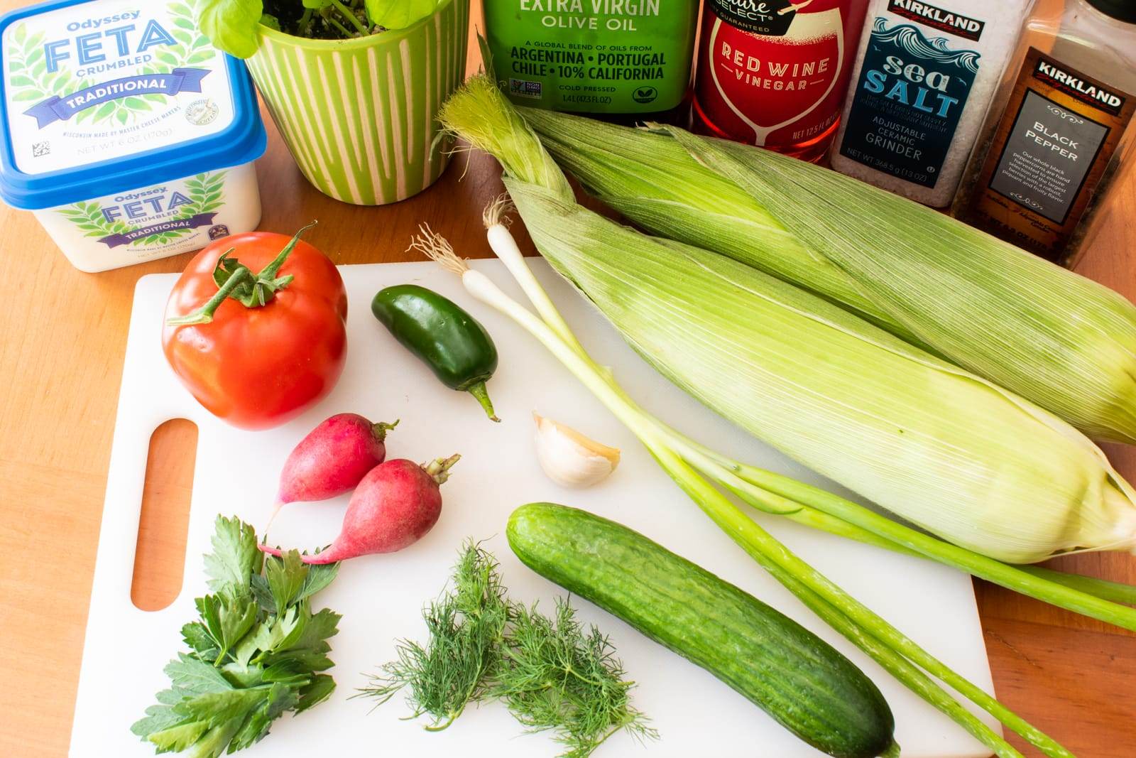 Garden-Fresh Corn Salad