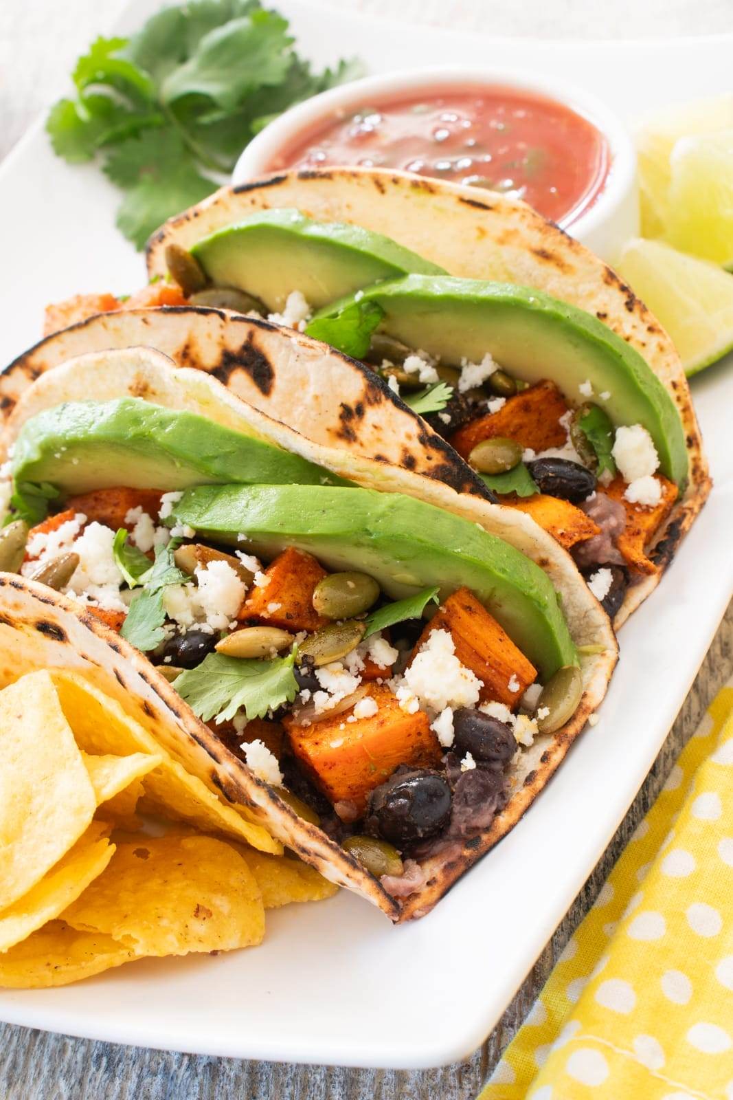 Sweet Potato and Black Bean Tacos