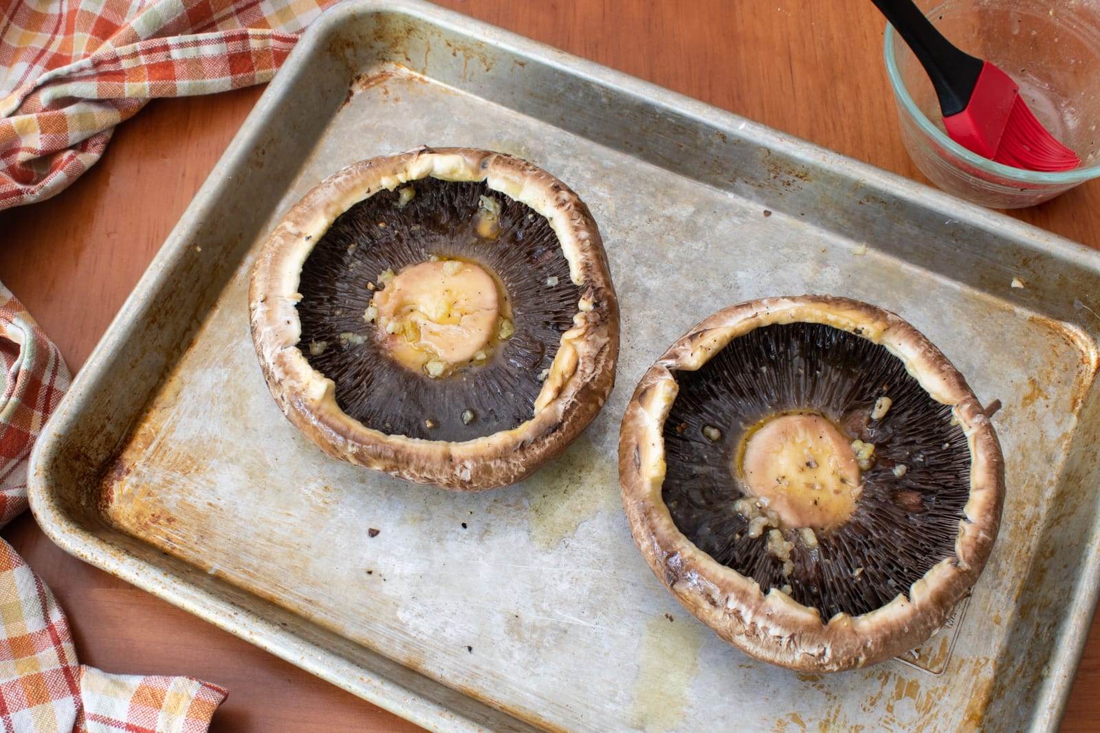 Swiss Portobello Mushroom Burgers