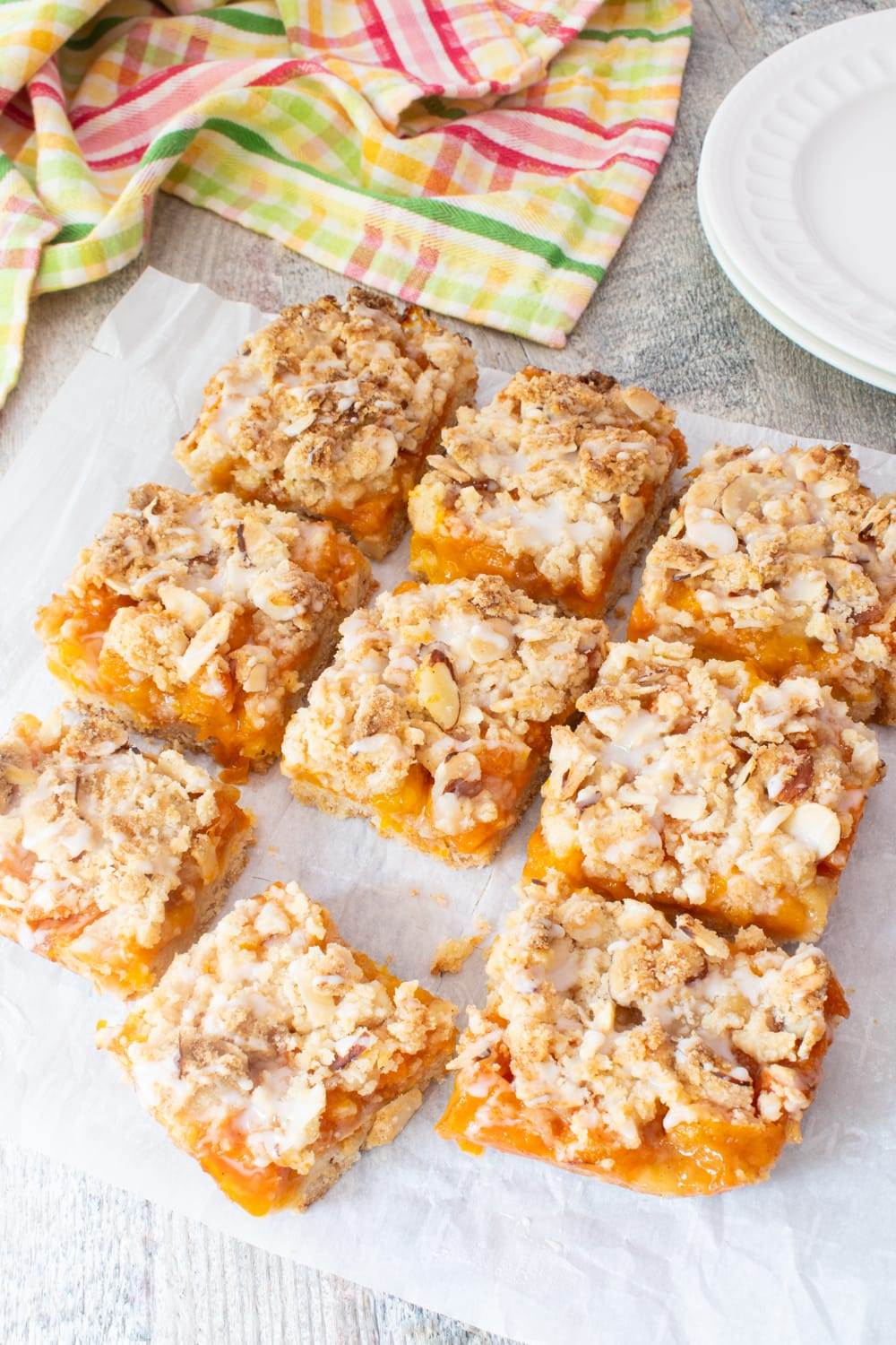 Apricot Crumb Bars