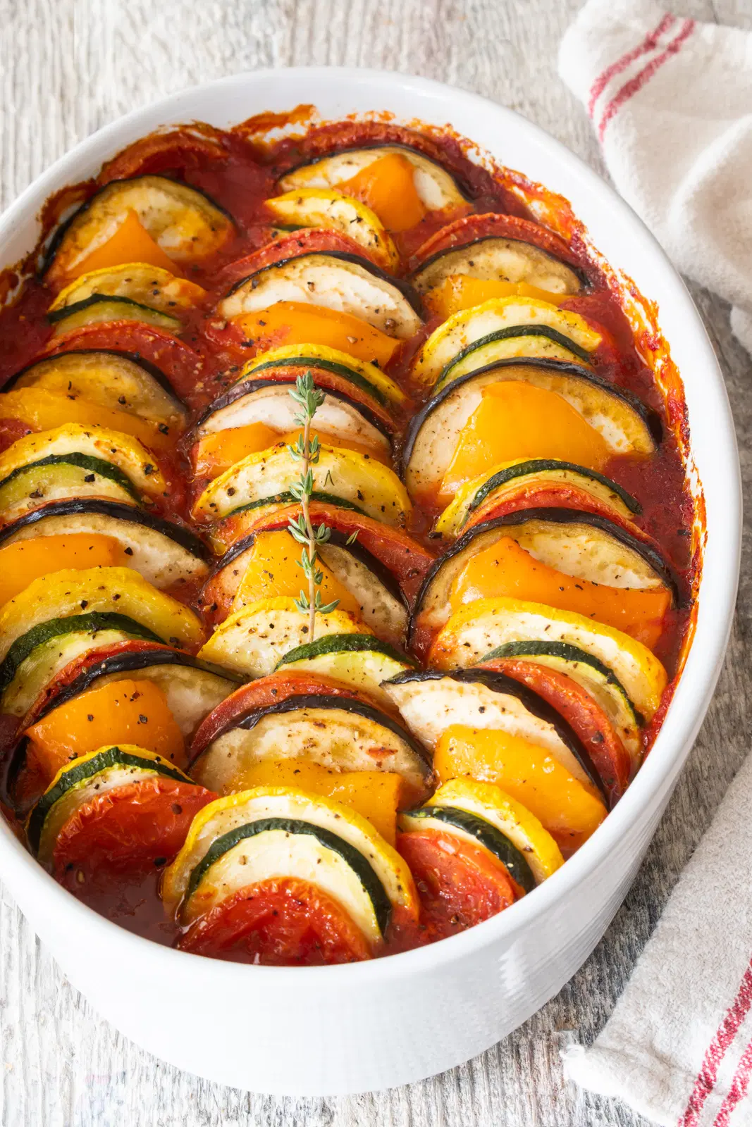 Baked Ratatouille Tian