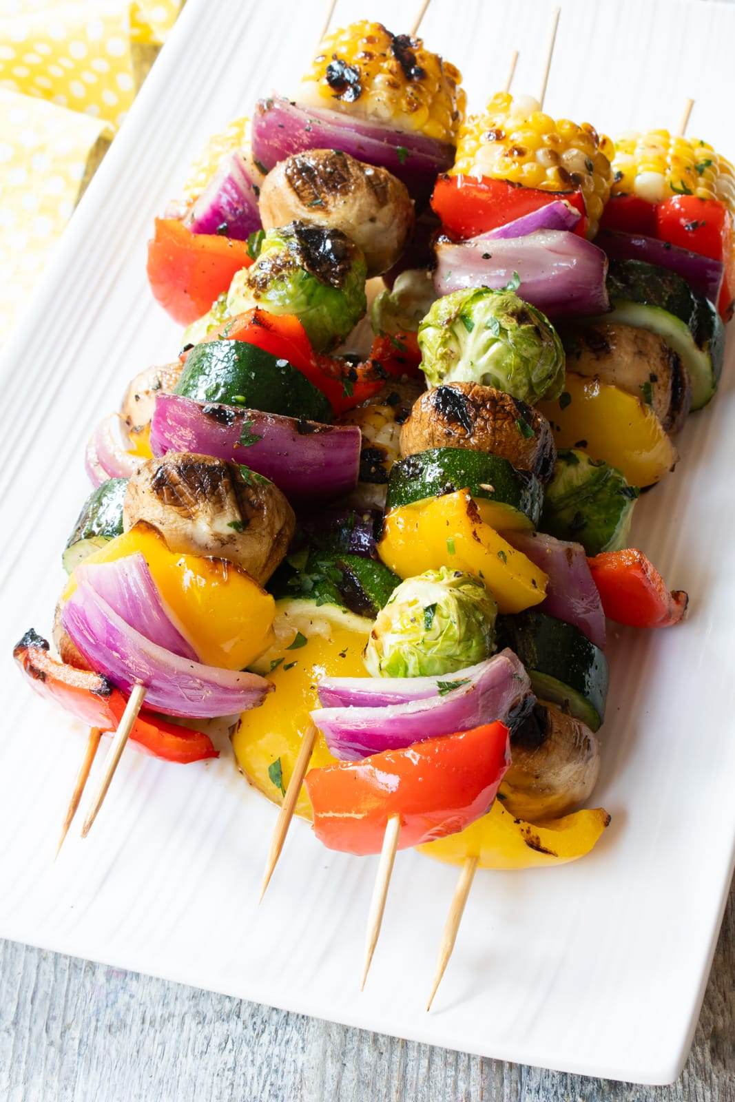 Grilled Summer Veggie Skewers