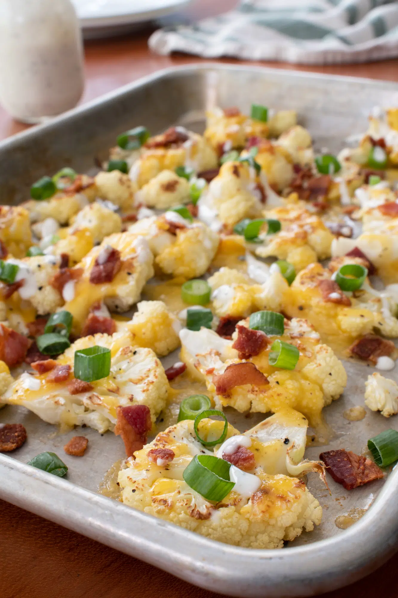 Loaded Roasted Cauliflower