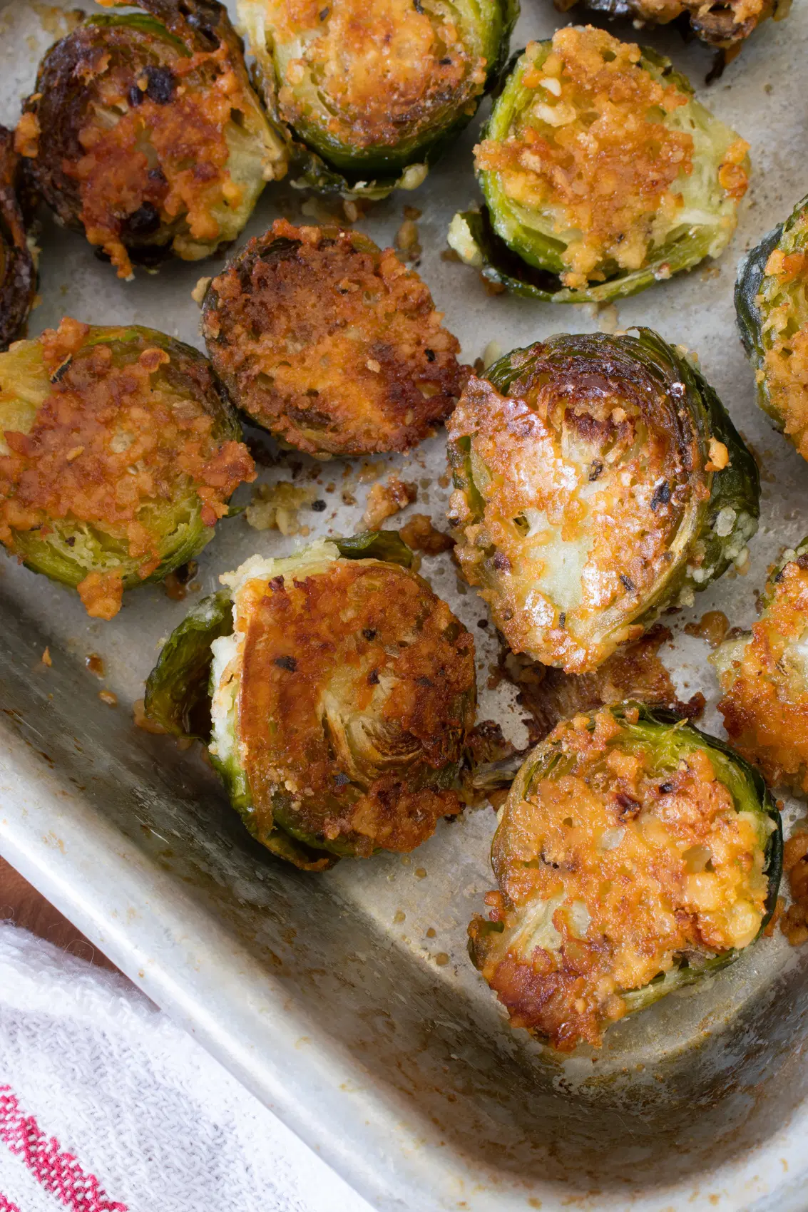 Parmesan Roasted Brussels Sprouts