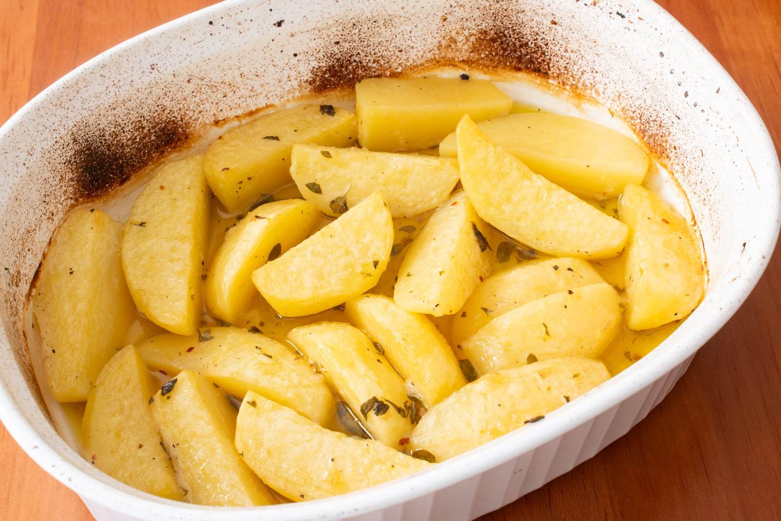 Greek Lemon Potatoes