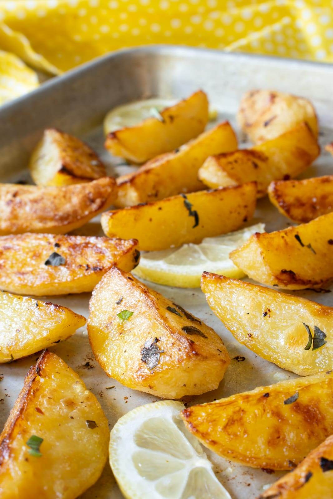 Greek Lemon Potatoes