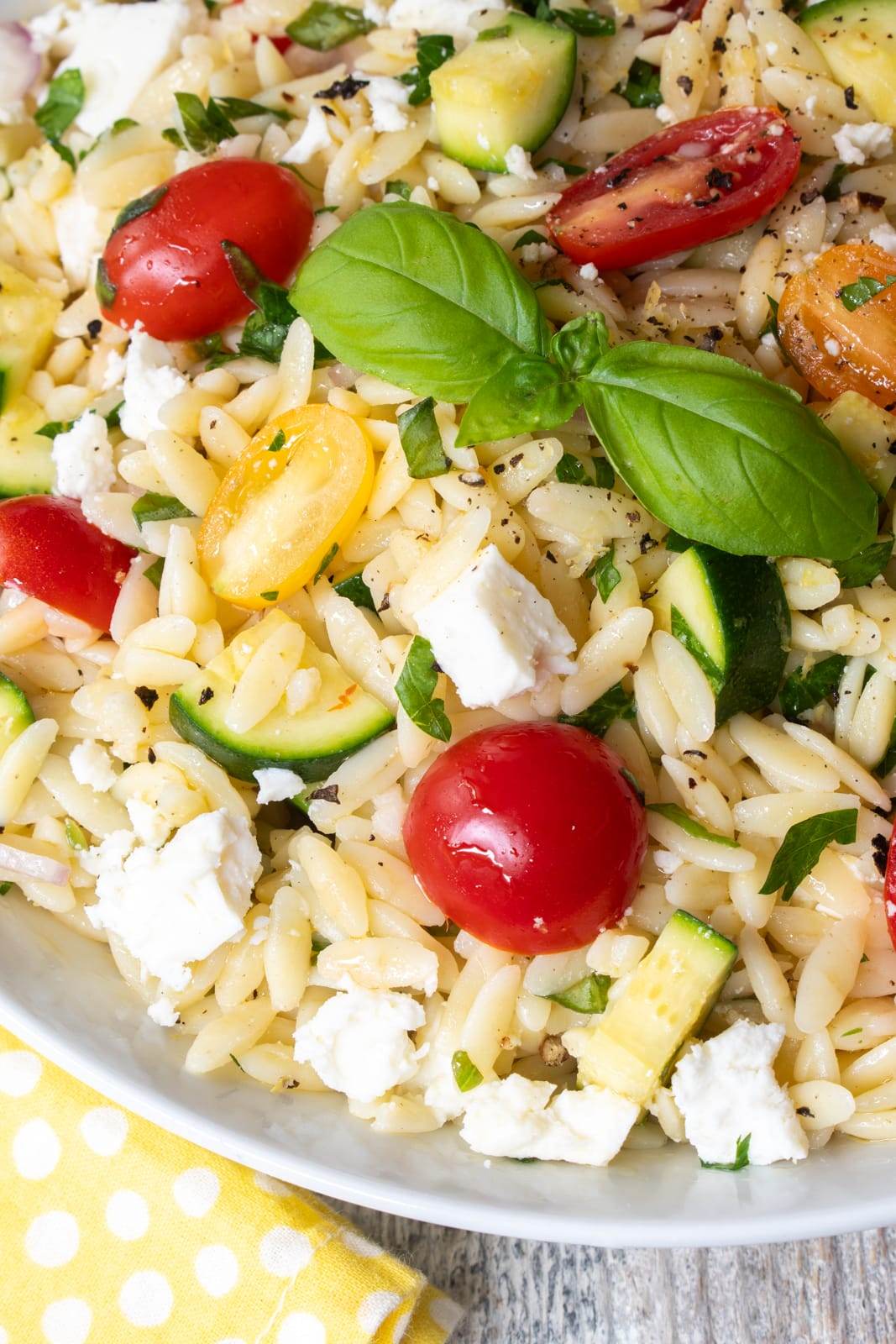 Lemon Orzo Salad