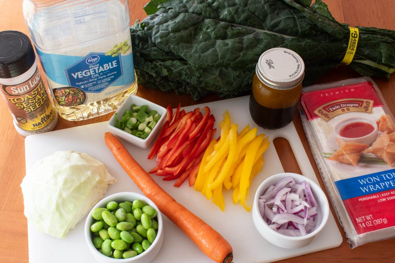 Loaded Asian Kale Salad