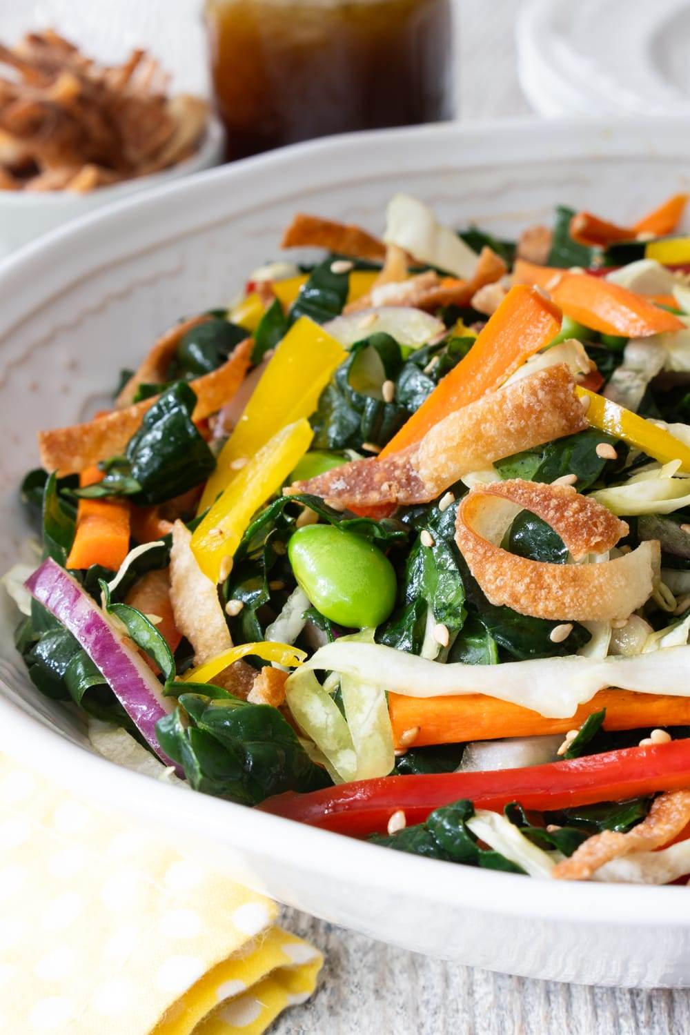 Loaded Asian Kale Salad