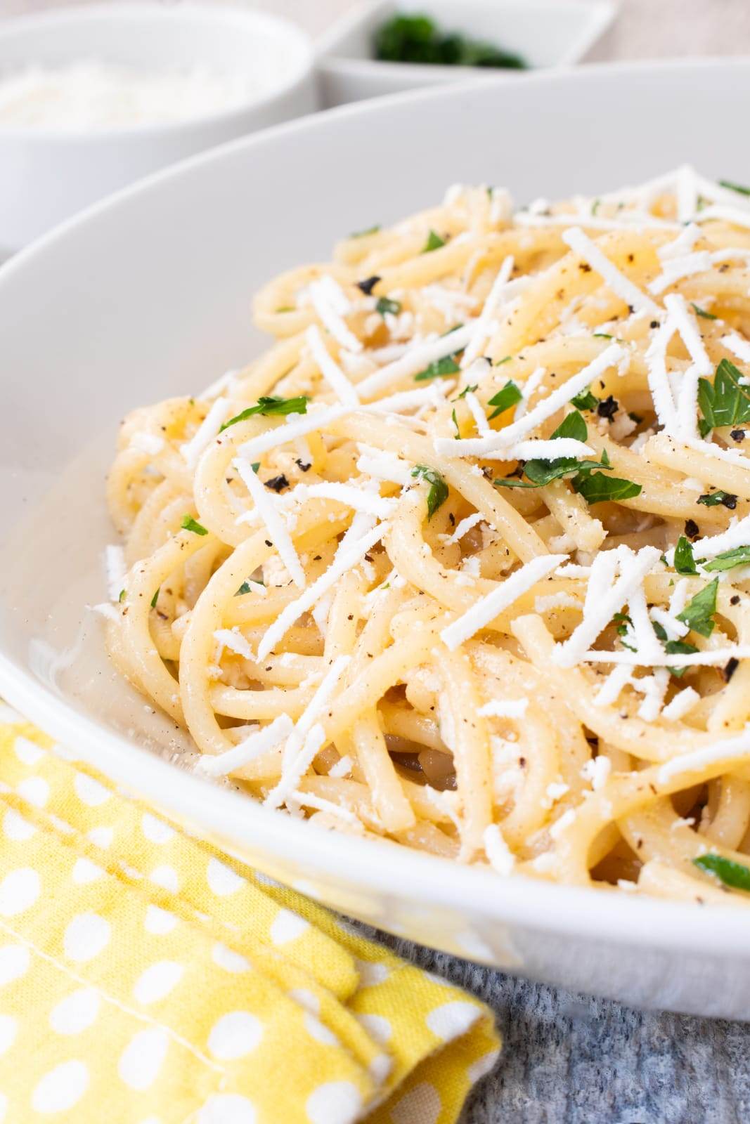 Spaghetti with Mizithra and Browned Butter