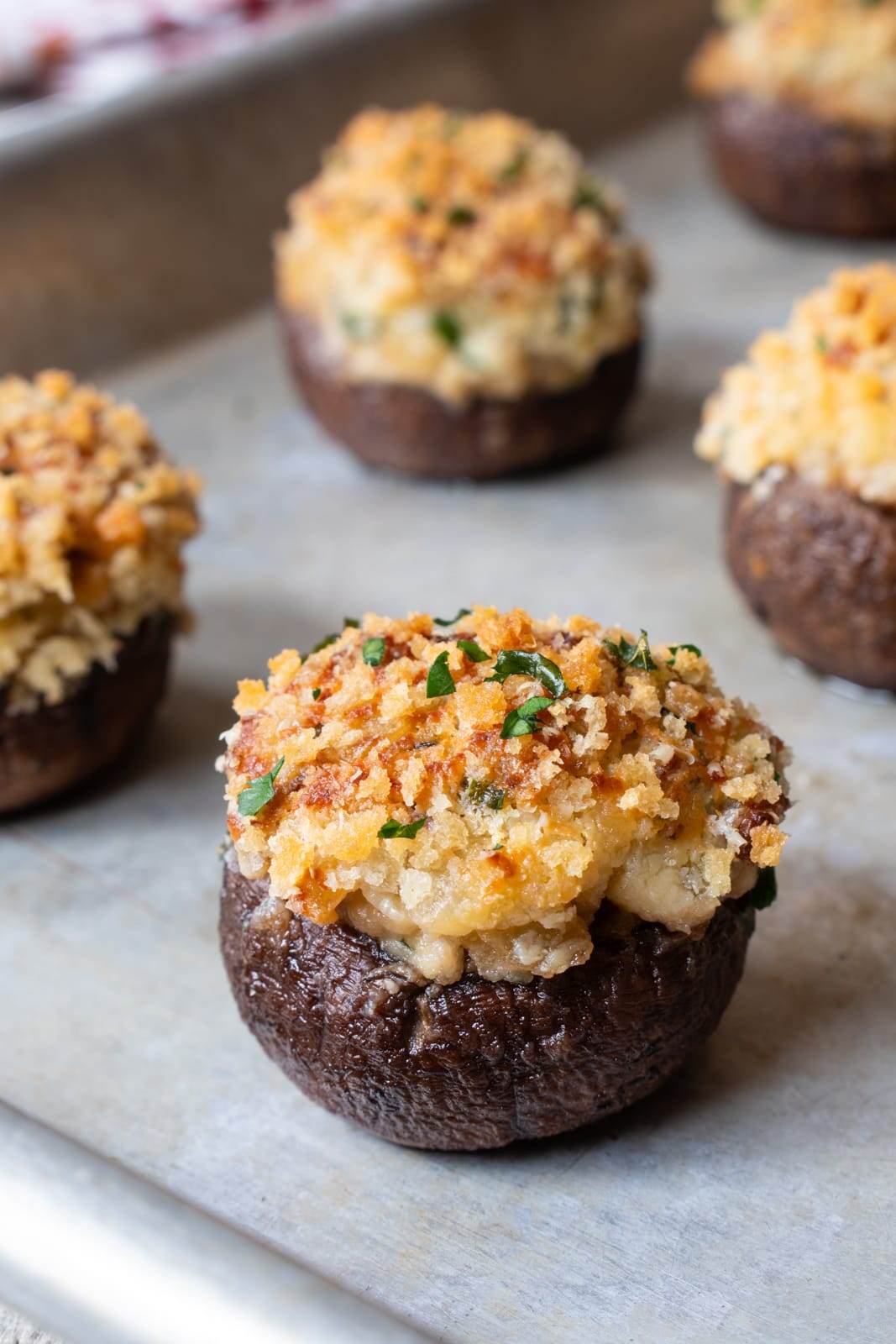 Boursin Stuffed Mushrooms