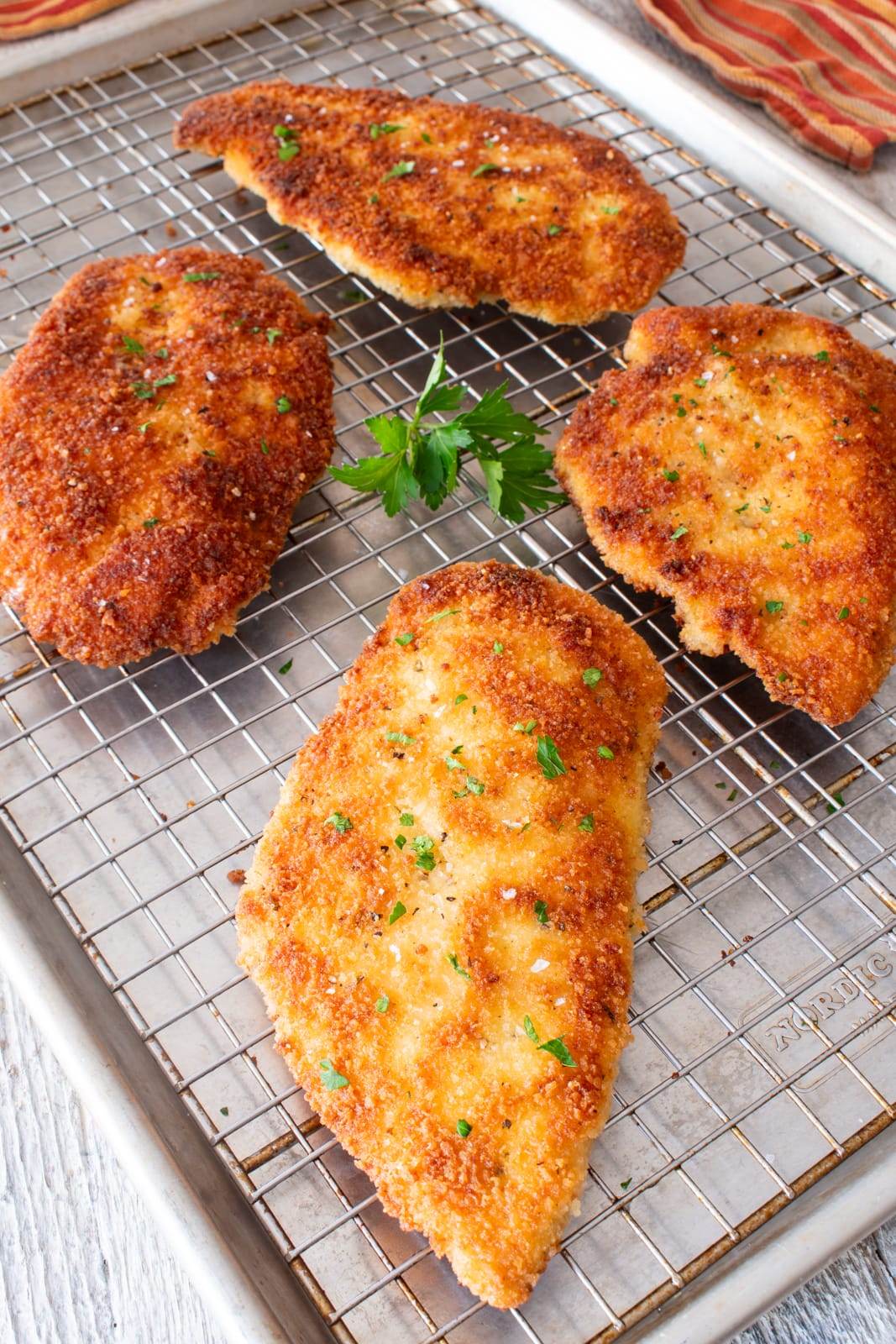 Crispy Chicken Cutlets