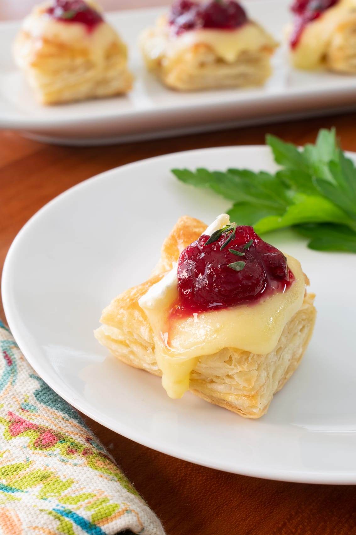 Cranberry Brie Bites