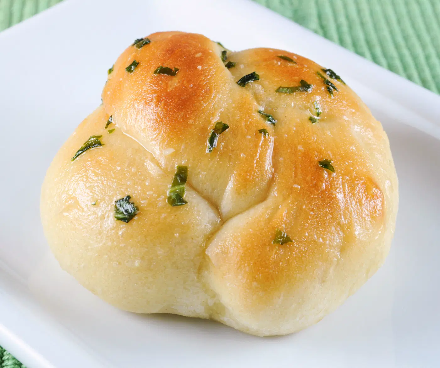 Garlic Basil Knots