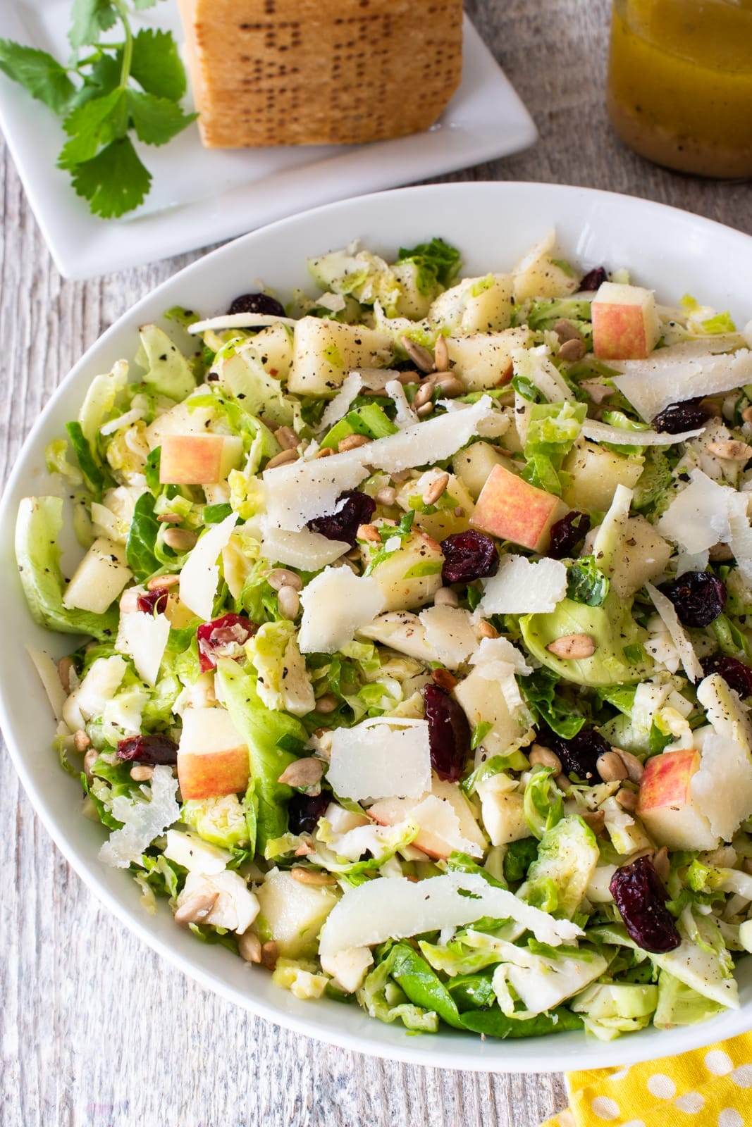 Shaved Brussels Sprouts Salad