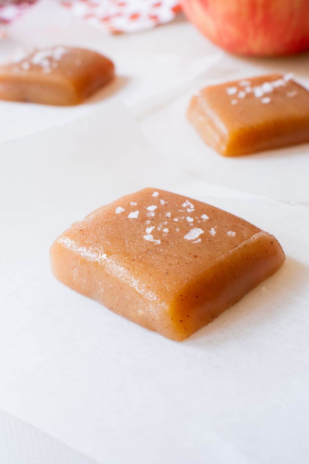 Soft Apple Cider Caramels