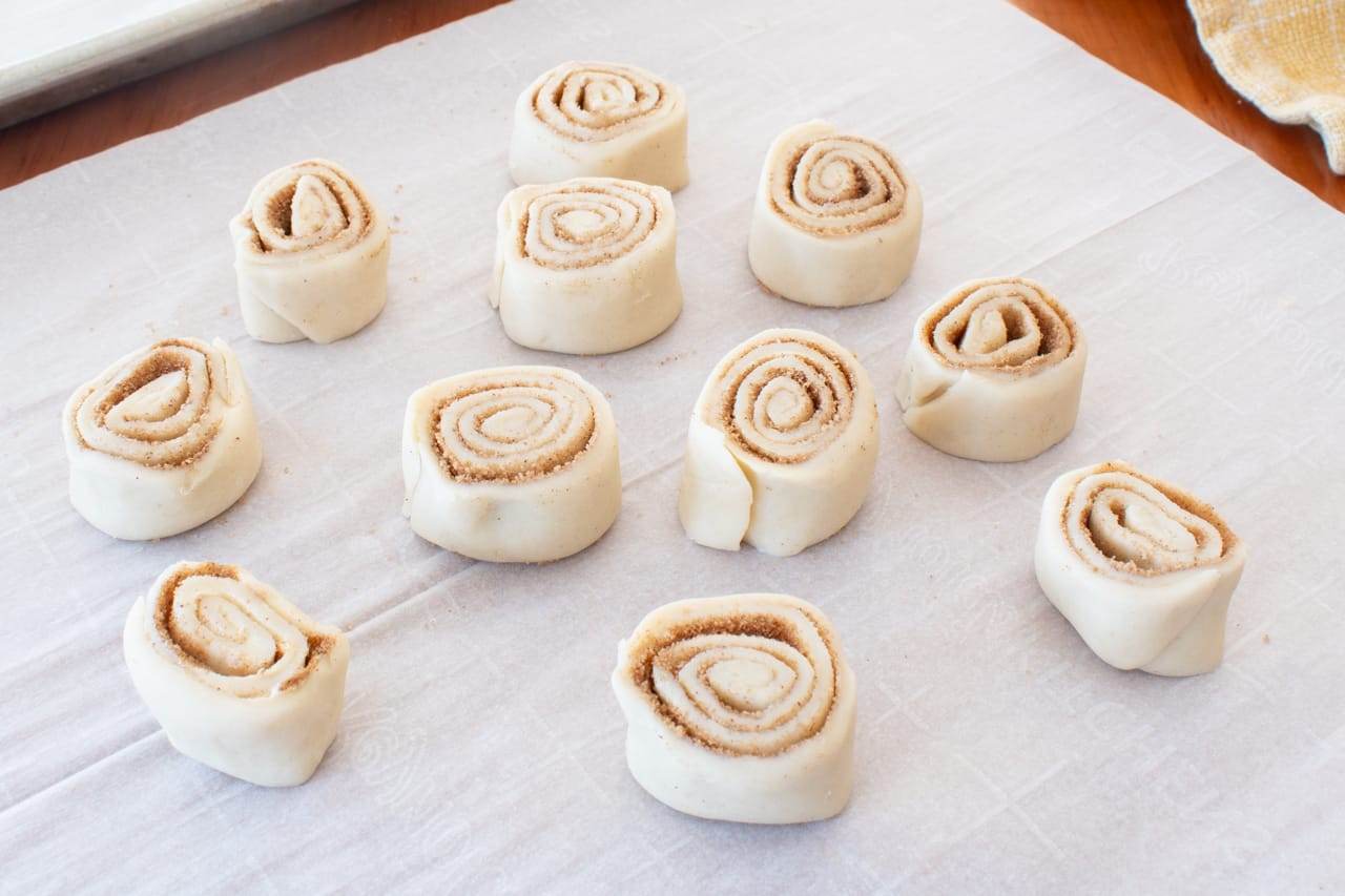 Glazed Pie Crust Cookies