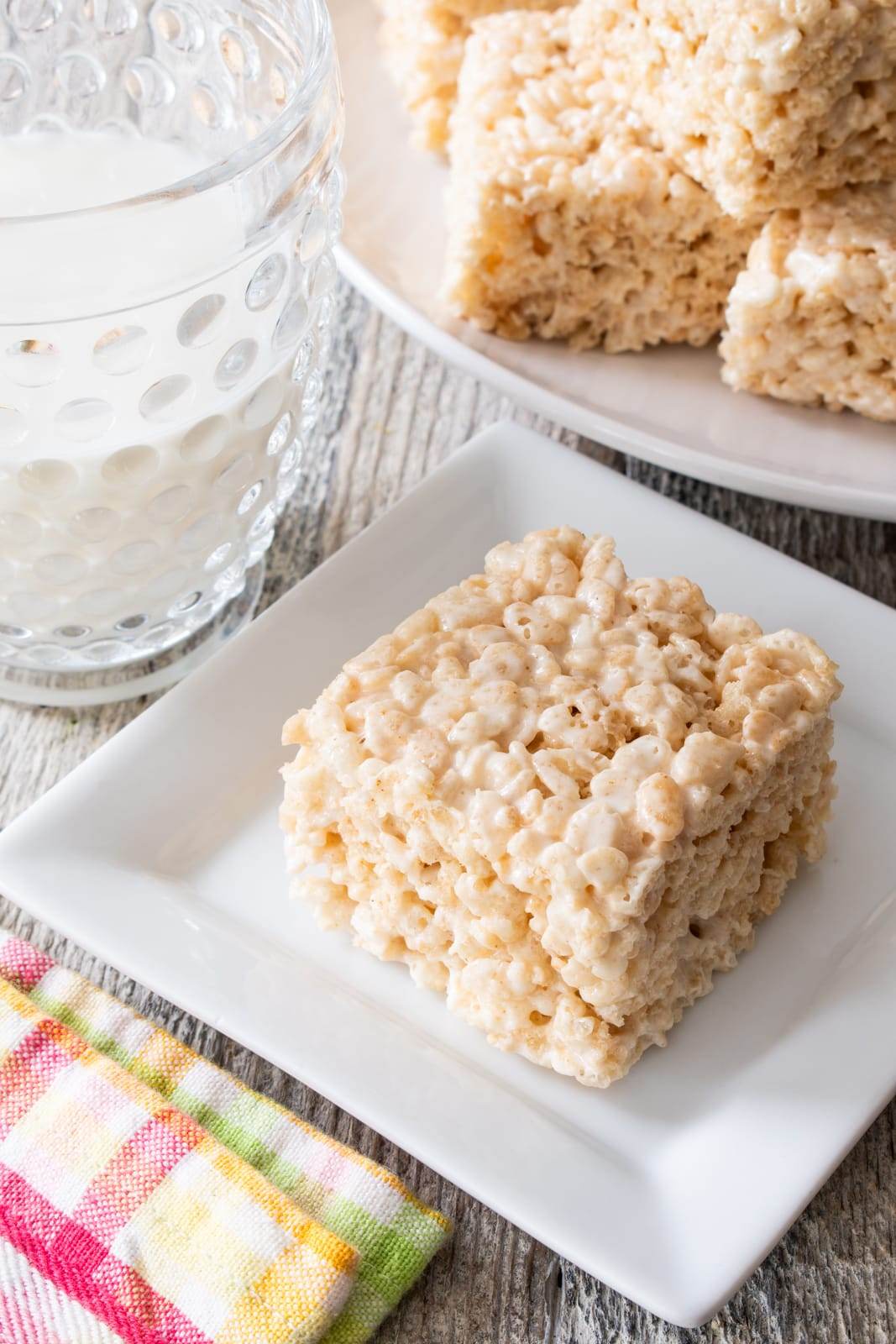 Salted Brown Butter Rice Krispie Treats