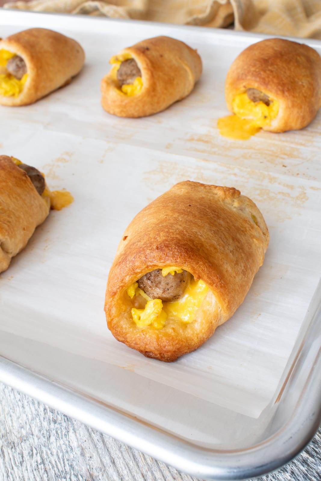 Sausage and Egg Roll Ups