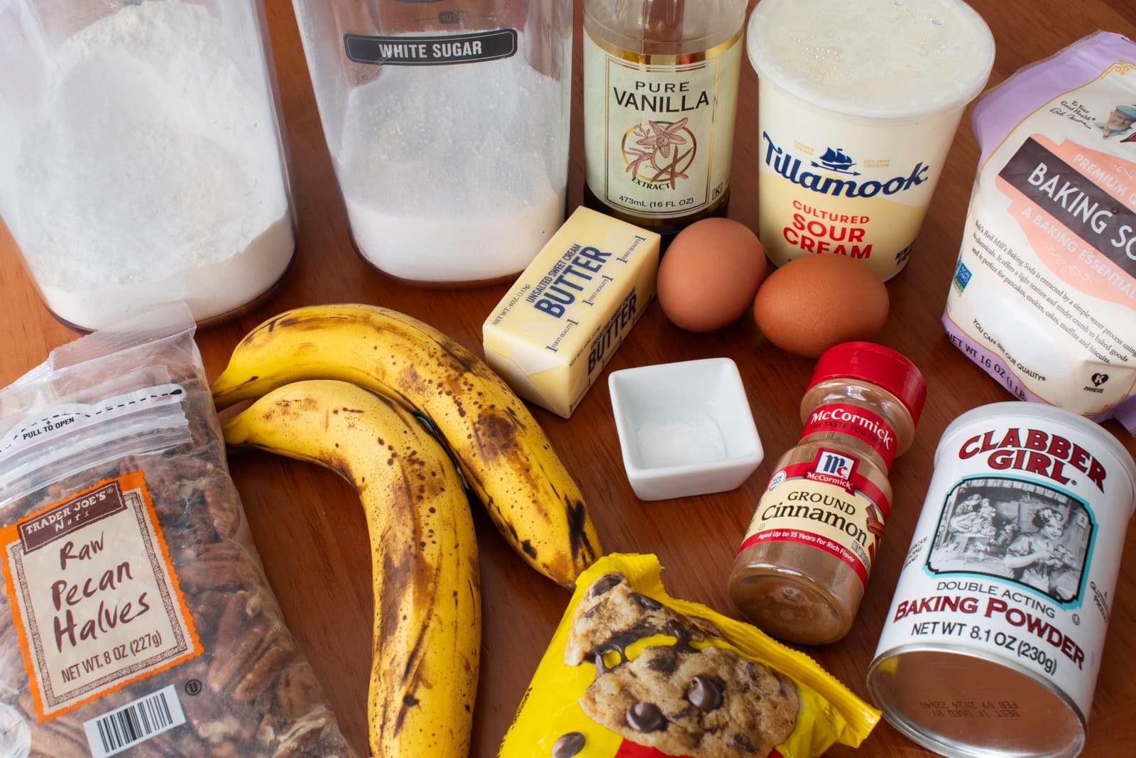 Chocolate Chip Banana Snack Cake