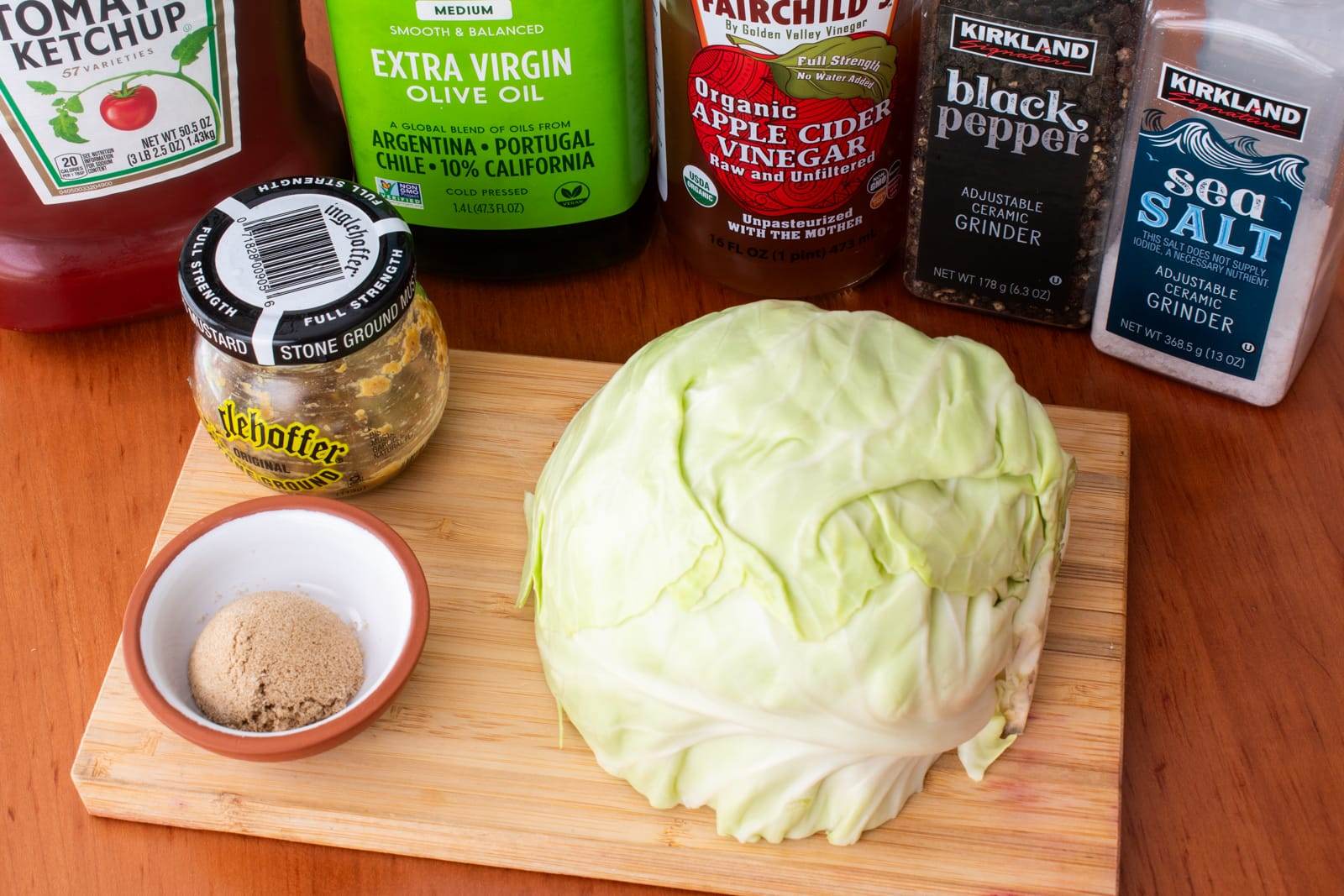 Cider Vinegar Braised Cabbage Wedges