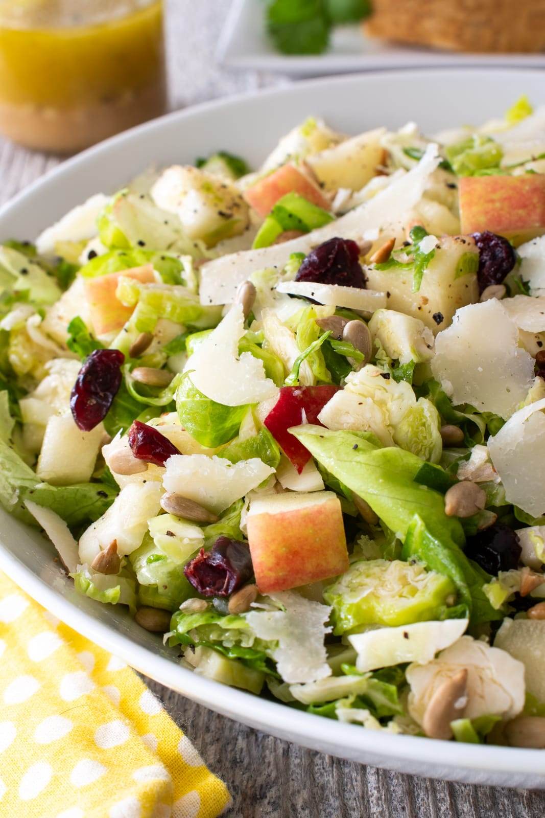 Shaved Brussels Sprouts Salad