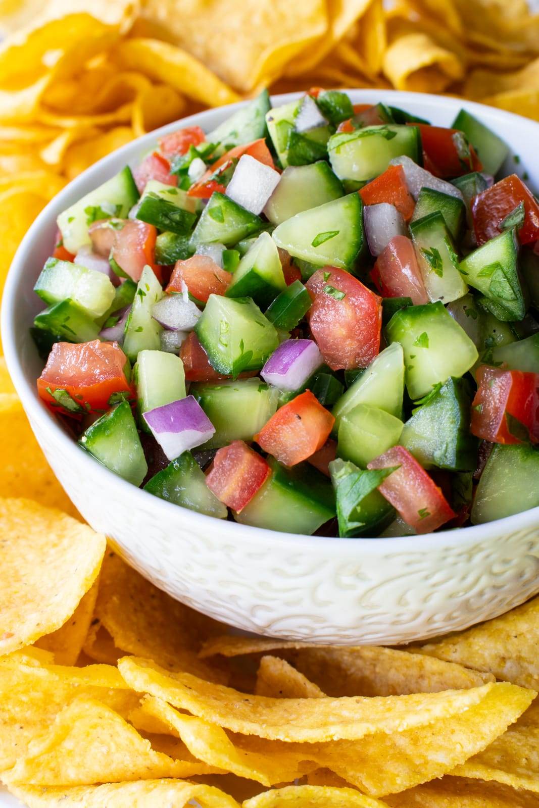 Cucumber Pico de Gallo