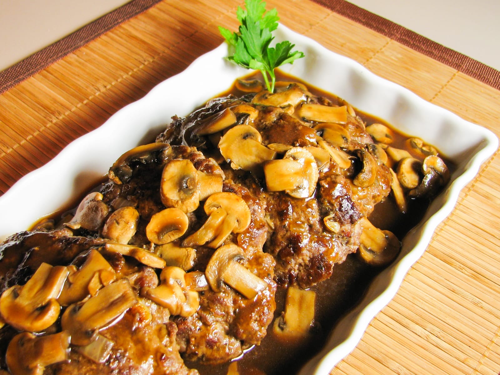 Salisbury Steak with Mushroom Gravy