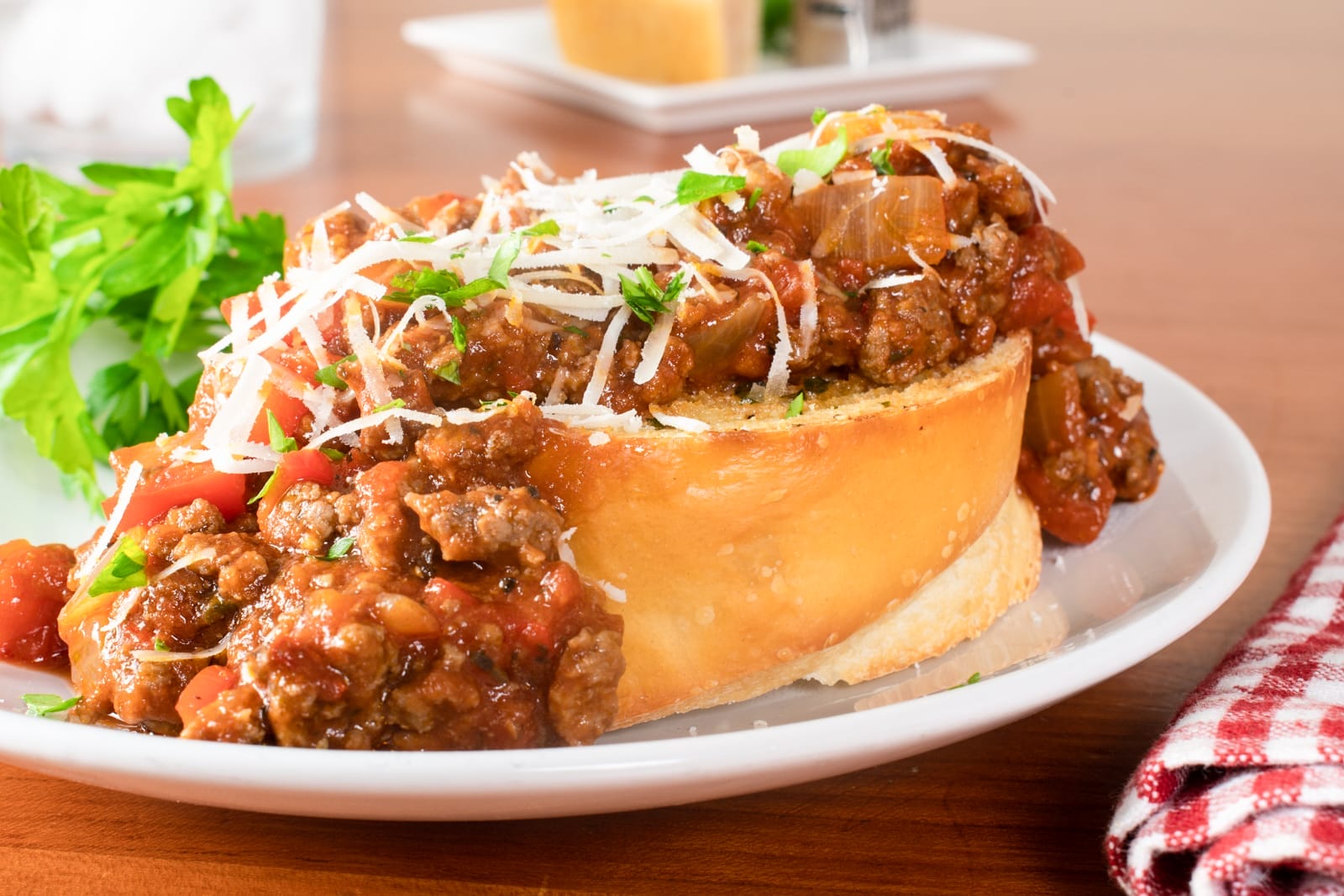 Open-Faced Italian Sloppy Joes