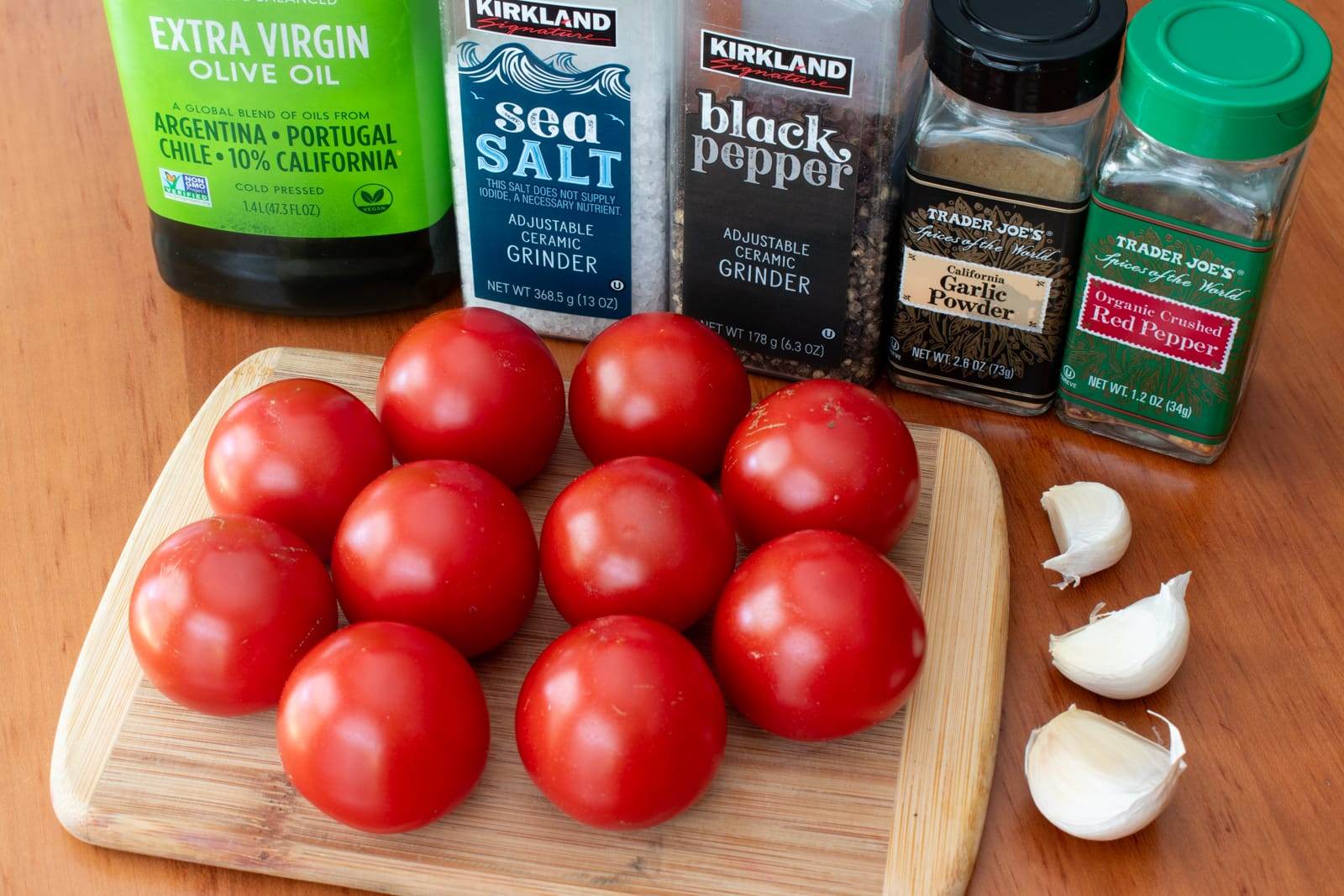 Garlic Roasted Tomatoes