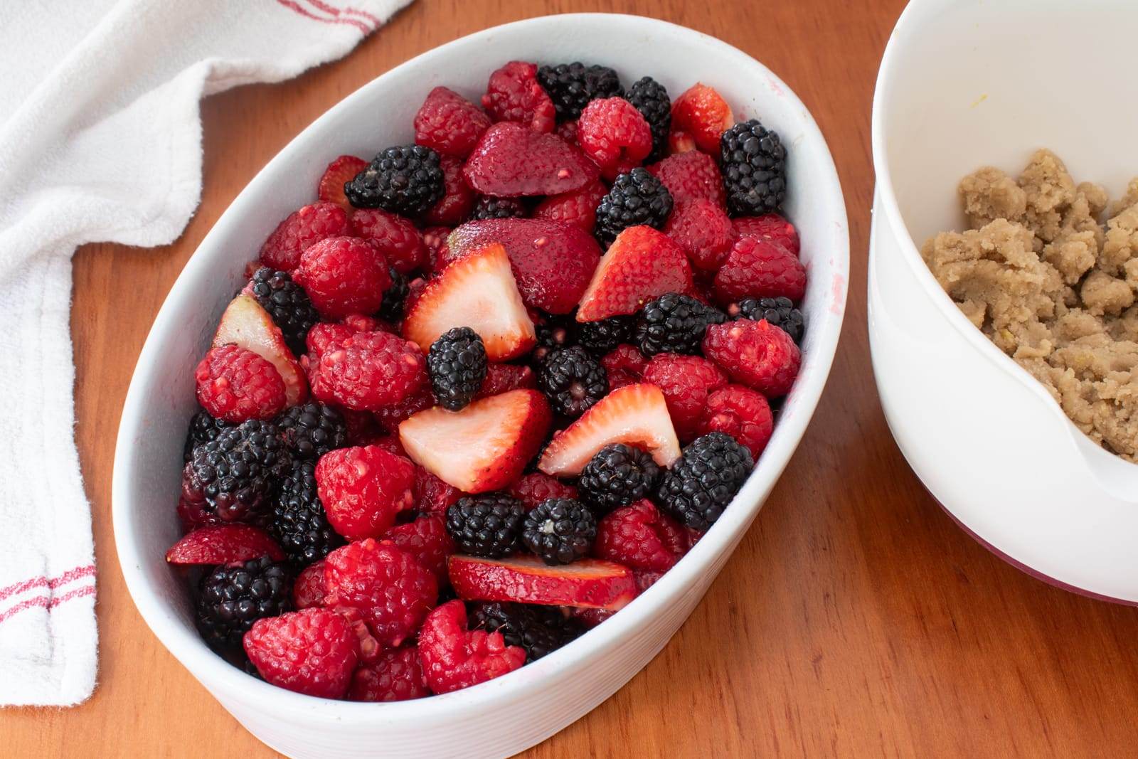 Triple Berry Sugar Cookie Cobbler