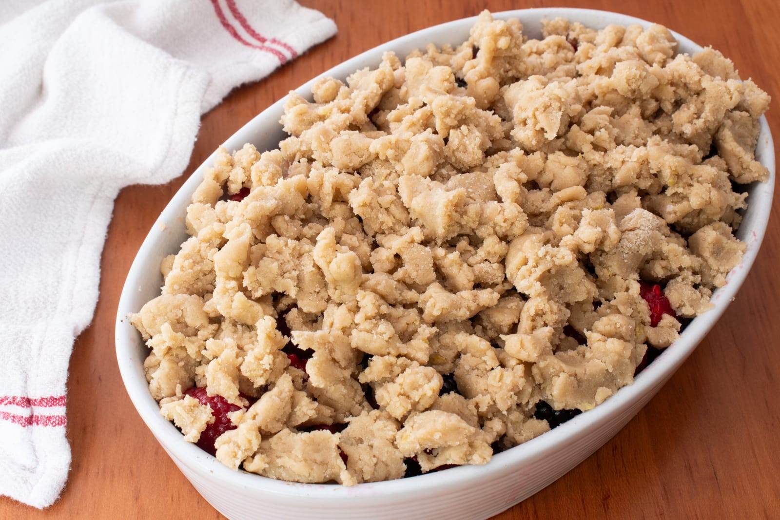 Triple Berry Sugar Cookie Cobbler