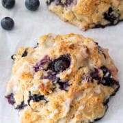 Blueberry Drop Biscuits