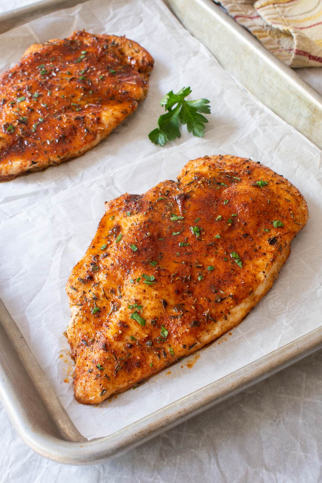 Oven Baked Chicken Breasts