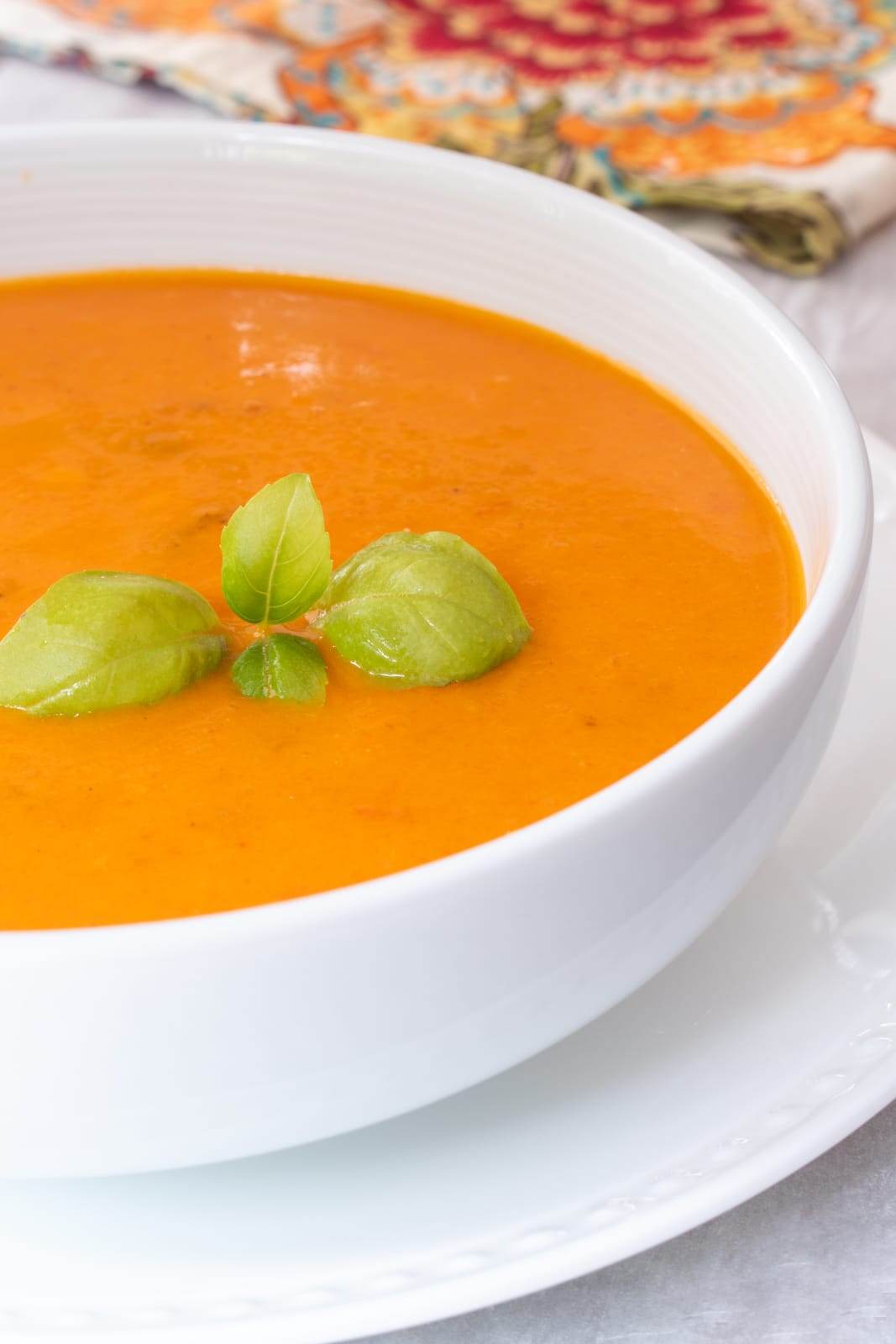 Roasted Tomato and Garlic Soup