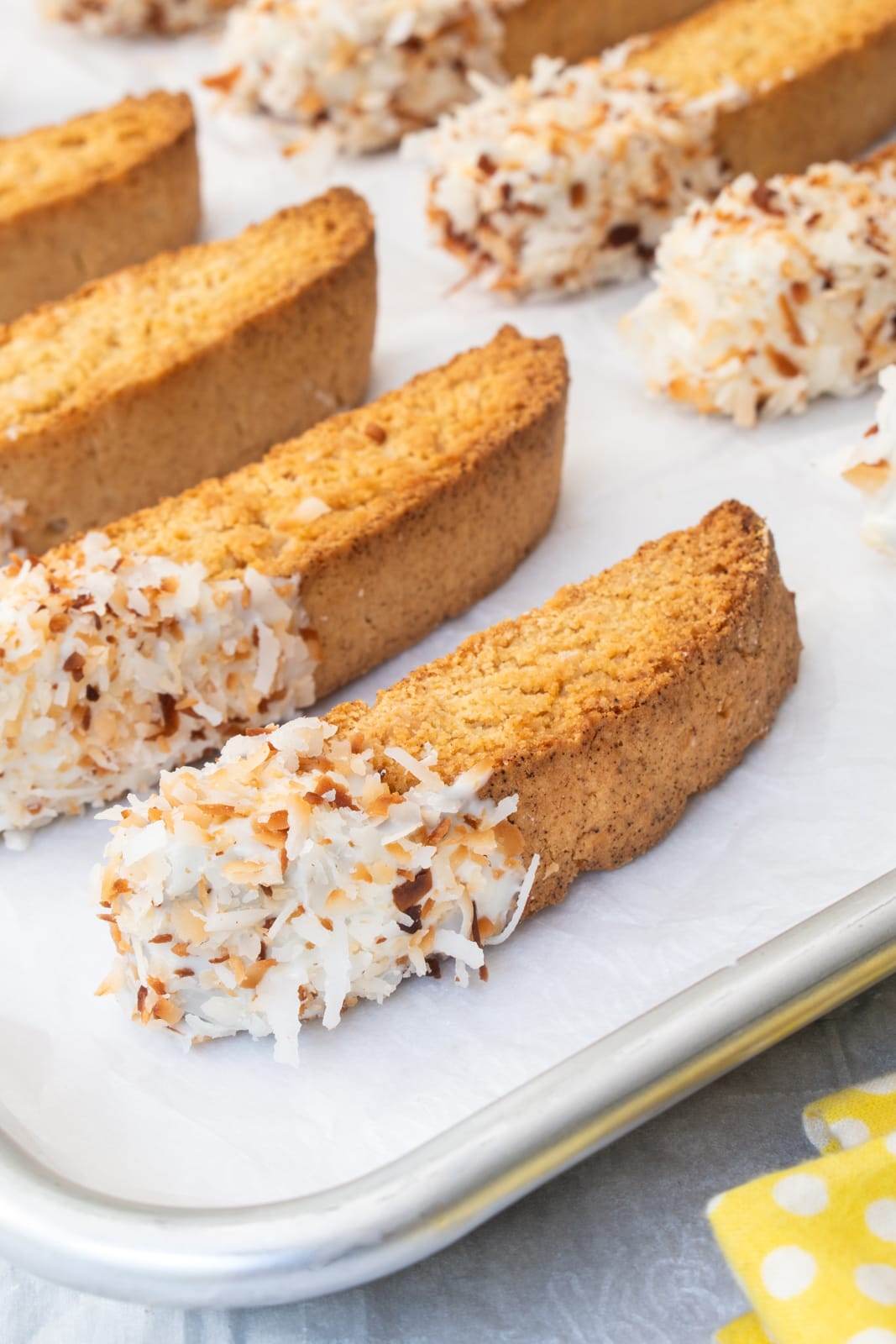 Toasted Coconut Biscotti