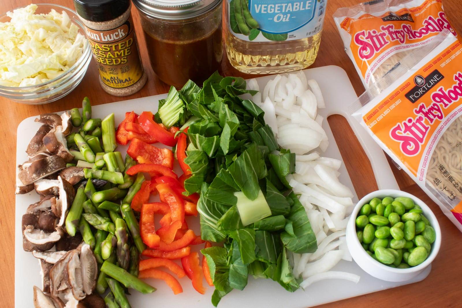 Vegetable Noodle Stir Fry