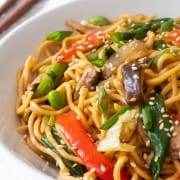 Vegetable Noodle Stir Fry