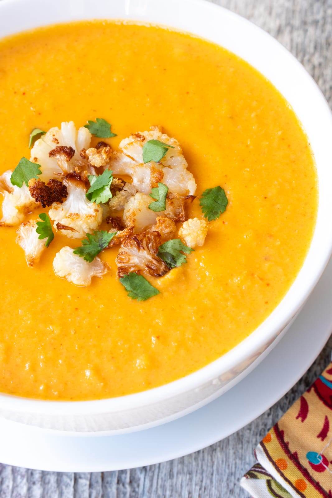 Curried Cauliflower Soup